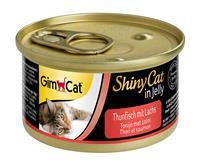 gimcat ShinyCat in Jelly - Tonijn met Zalm - 24 x 70 gram