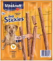 vitakraft Dog Stickies 4x11 g - Hondensnacks - Gevogelte
