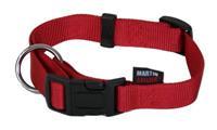 Martin sellier halsband basic nylon rood 45-65 cm