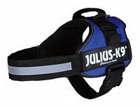 Julius k9 powerharnas / tuig voor labels blauw
