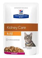 Hills Hill's Prescription Diet k/d Feline 12x85g Rind