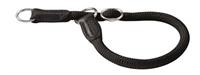 Hunter Dressurhalsung Halsband Freestyle, Farbe: Schwarz, 50 cm / 10 mm