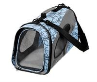 Karlie Flamingo Smart Carry Bag Faltbare Transporttasche S für Katzen und kleine Hunde Blau