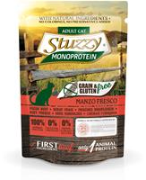 stuzzy Cat No Grain Pouch 85 g - Kattenvoer - Rund Graan&Glutenvrij