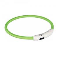Trixie USB Flash Light Ring - M/L - Groen