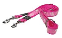 rogz Hondenriem Multi Purpose Pink Paw