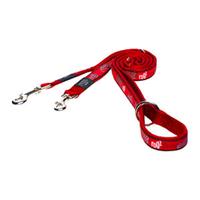 rogz Hondenriem Multi Purpose Red Bone