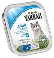 Yarrah-Cat Chunks Chicken Fish with Spirulina Bio 16x100g