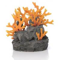 biorb ornament lavasteen met vuurkoraal aquarium decoratie