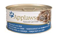 Applaws Blik Cat 70 gram TUNA & CRAB Kattenvoer