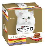 Gourmet Gold 8-Pack herzhaftes Türmchen 96 x 85 gram