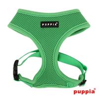 puppia Hondentuig Soft Harness Groen