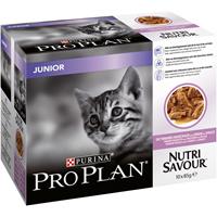Pro Plan Junior Truthahn 85 g Pouches Katzenfutter Pro 10 Stück