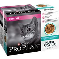 Proplan Pro Plan Cat NutriSavour - Delicate - 10 x 85 g zakjes