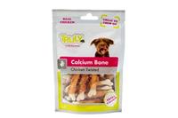 Truly Hunde Snack mit Calcium und Hühnerbrustfilet umwickelt