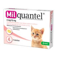 Milquantel Kleine Kat/Kitten (4 mg) - 4 tabletten