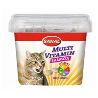sanal Multi Vitamin Cat Treats - Kattensnack - Zalm 100 g