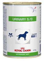 Royalcaninveterinarydiet Royal Canin Urinary S/O 410 gram blik hondenvoer 1 tray (12 blikken)