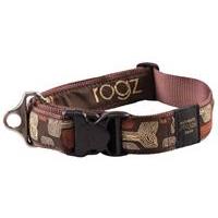 rogz Hondenhalsband Mocha Bone