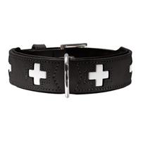 hunter Hondenhalsband Swiss Zwart