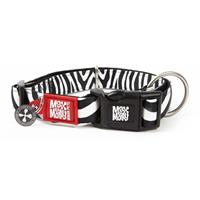 Max & Molly Smart ID Halsband - Zebra - L