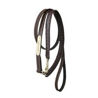 Kentucky Führleine “Leather Covered Chain”