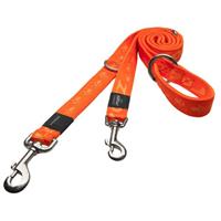 rogz Hondenriem Multi Purpose Alpinist Oranje