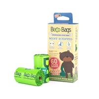 Beco Pets Beco Bags Mint - Travel Pack - 60 poepzakjes (4 x 15)
