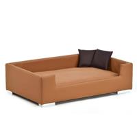 SILVIO DESIGN Hundesofa und Katzensofa Candy B/L/H: 91/57/25 cm nougat