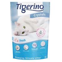 Tigerino Crystals Fresh - Klonterende Kattenbakvulling - 5 l