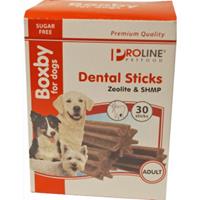 Boxby Dental Sticks für Hunde 1 Palette (30 x 100 Gramm)