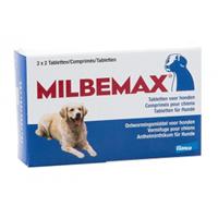 Milbemax grote hond - 2 tabletten