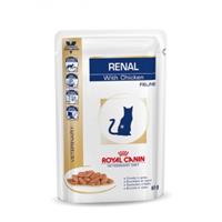 Royal Canin Veterinary Diet Renal Kat - zakjes 12x85 gr. kip
