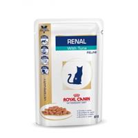 Royal Canin Veterinary Diet Renal Kat - zakjes 12x85 gr. tonijn