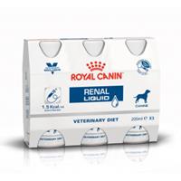 Royal Canin Veterinary Diet Royal Canin Renal Liquid Hundefutter 3 x 200 ml