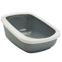 savic Kattentoilet Aseo XXL - Dubbelpak: 2 x Mokka / Wit