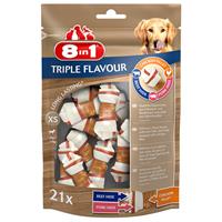 8in1 Triple Flavour Kauwbotten - XS , 2 x 294 g (42 stuks)
