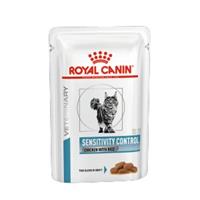 Royal Canin Veterinary Diet Royal Canin Sensitivity Control Katzen-Nassfutter 12 Beutel