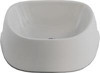Gebr. de Boon Moderna plastic hondeneetbak Sensi bowl 2200 ml soft wit