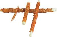 Gebr. de Boon Natuurlijke Snack Zak Met 6 Gedraaide Sticks 12cm Kip Hondensnacks
