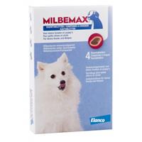 Milbemax kauwtabletten kleine hond 4 tabletten