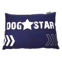 Lex & Max Kissenbezug Hund Dogstar 70 X 100 Cm Baumwolle Blau
