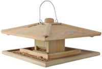 esschertdesign Esschert Design - Vogelfutterhaus Japan Style 38,5 cm quadratisch - fsc Kieferholz