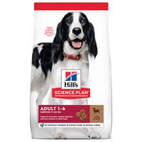 Hill's Adult Medium Lamm & Reis Hundefutter 2,5 kg