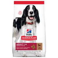 Hill's Adult Medium Lamm & Reis Hundefutter 18 kg