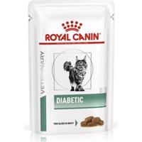 Royal Canin Veterinary Diet Diabetic Nassfutter für Katze 85 Gramm 12 Beutel