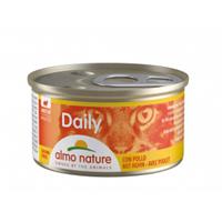 Almo Nature Daily Mousse mit Huhn 85 Gramm Pro 24 Stück