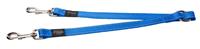 rogz Dubbele Hondenriem Splitter Blauw