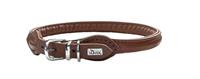 hunter Hondenhalsband Round & Soft Bruin