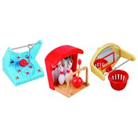 flamingo Vogelspeelgoed Mini Games - Vogelspeelgoed - 9x11x8 cm Multi-Color